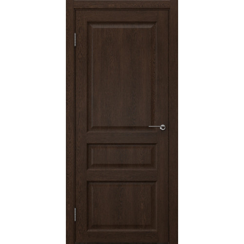 Межкомнатная дверь FK005 (экошпон «дуб шоколад» / глухая)