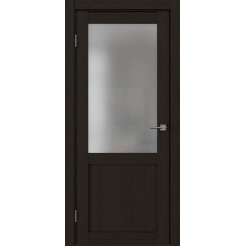 Межкомнатная дверь FK022 (экошпон «венге FL‎», матовое стекло)