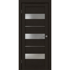Межкомнатная дверь RM034 (экошпон «венге FL‎», матовое стекло)