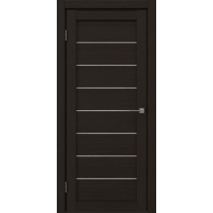 Межкомнатная дверь RM003 (экошпон «венге FL‎», лакобель белый)