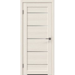 Межкомнатная дверь RM050 (экошпон лиственница беленая, матовое стекло)
