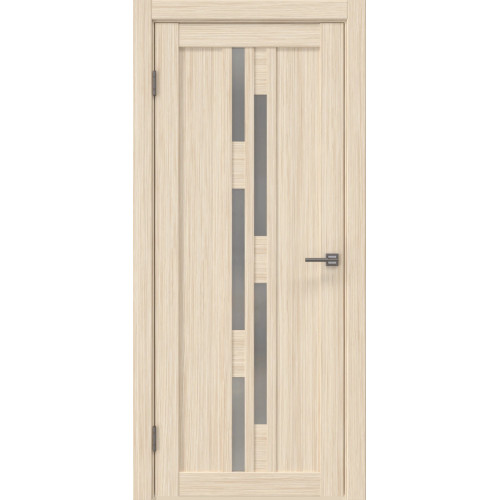 Межкомнатная дверь RM001 (экошпон «беленый дуб FL‎», матовое стекло)