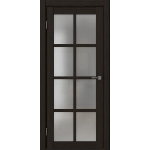 Межкомнатная дверь FK028 (экошпон «венге FL‎», матовое стекло)