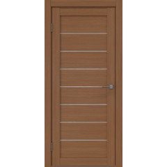 Межкомнатная дверь RM003 (экошпон «орех‎», лакобель белый)