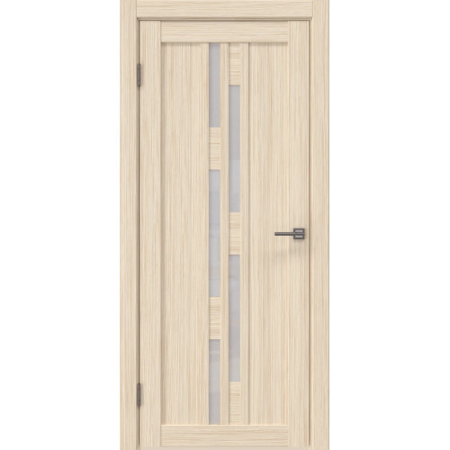 Межкомнатная дверь RM001 (экошпон «беленый дуб FL‎», лакобель белый)