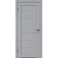 Межкомнатная дверь RM002 (экошпон серый / глухая)