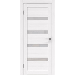 Межкомнатная дверь RM027 (экошпон «белый FL‎», лакобель белый)