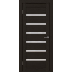 Межкомнатная дверь RM002 (экошпон «венге FL‎», лакобель белый)