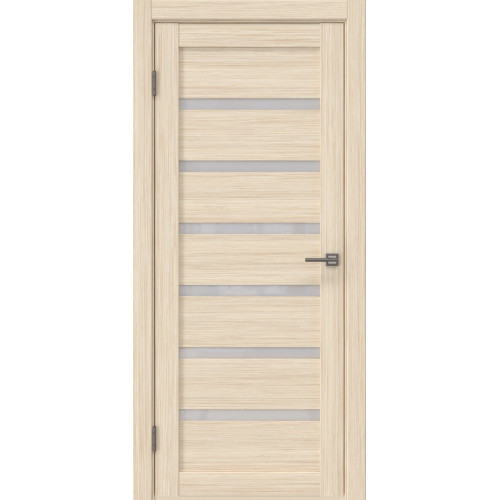 Межкомнатная дверь RM002 (экошпон «беленый дуб FL‎», лакобель белый)