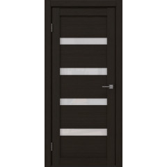 Межкомнатная дверь RM027 (экошпон «венге FL‎», лакобель белый)