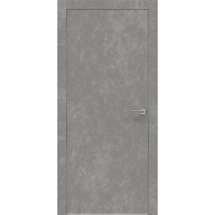 Межкомнатная дверь ZM001 (экошпон «бетон» / глухая)