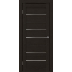 Межкомнатная дверь RM003 (экошпон «венге FL‎», матовое стекло)