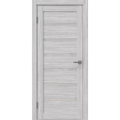Межкомнатная дверь RM002 (экошпон «серый дуб FL‎», лакобель белый)