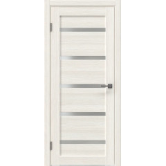 Межкомнатная дверь RM020 (экошпон бьянко, матовое стекло)