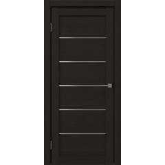 Межкомнатная дверь RM028 (экошпон «венге FL‎», матовое стекло)